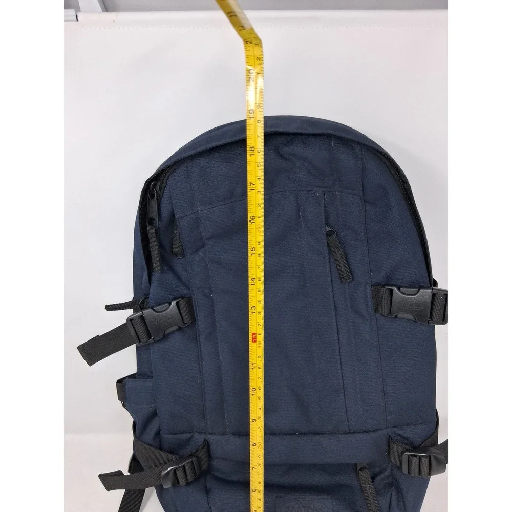 Eastpak Navy Blue Slim Compression Strap Backpack Built to Resist NWT